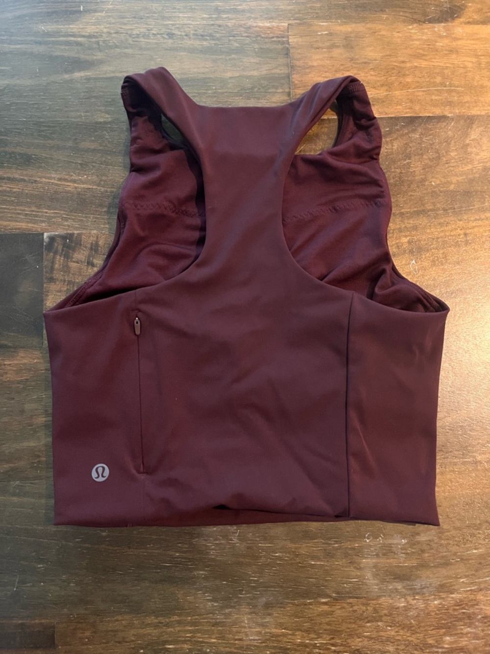 Lululemon Swift Speed Cropped Tank (B/C) in Goodnight Plum - Picture 3 of 8